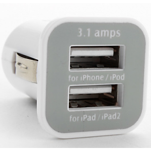 Автомобильная зарядка для iPhone и iPad